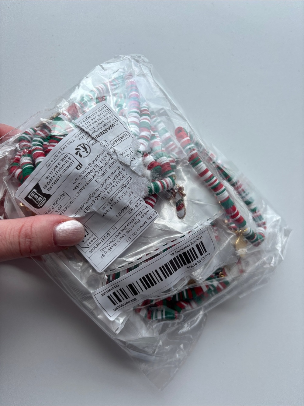 Mystery Festive Multicolor Beaded Bracelet Set